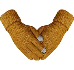 Рукавички для сенсорних екранів з плетінням ArmorStandart Braid Camel (ARM59883)