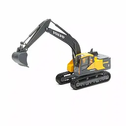 Автомодель Екскаватор Volvo EC220E Bburago 18-32086 серії Construction - мініатюра 2