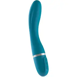 Вібратор Liebe Pleasure Toys Bend It 20 см (синій)