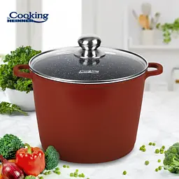 Каструля з алюмінію Heinner Calabria зі скляною кришкою (HR-JLG-D24O) - мініатюра 2