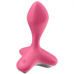 Анальна пробка з вібрацією Satisfyer Game Changer, 11.5х4.1 см, рожева