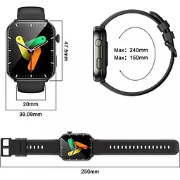 Смарт-годинник Blackview R60 Black (6931548318699) [143455] - мініатюра 7