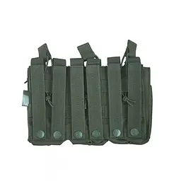 Підсумок під магазини АК Kombat UK Triple Duo Mag Pouch Оливковий (1000-kb-tdmp-olgr) - мініатюра 2