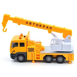 Автомодель TechnoDrive City service Автокран жовта (510253.270) - мініатюра 2