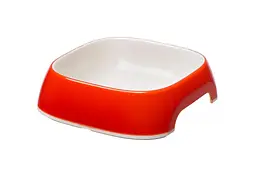 Миска для собак Ferplast Glam Medium пластикова червона 20x18.5x6 см 750 мл 71214022