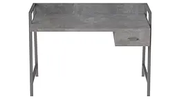 Письмовий стіл Ferrum-decor Комфорт 750x1200x600 Сірий метал ДСП Бетон 32 мм (FRD-103456)