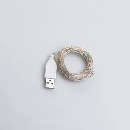 Гірлянда Роса 100 LED довжина 10 м від USB, білий GarlandoPro USB100L10MWW - мініатюра 30