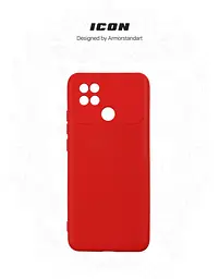 Чехол ArmorStandart ICON для Xiaomi Poco C40 Camera cover Red (ARM62674) - мініатюра 3