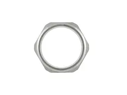 Ніпель RAFTEC латунь, ЗЗ, DN50х40, 2"х1 1/2", нікель, NP0605 - мініатюра 4
