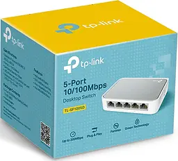 Комутатор TP-Link TL-SF1005D - мініатюра 3