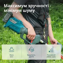 Тример садовий акумуляторний Konner&Sohnen без АКБ та ЗП KS BCT-20V - мініатюра 5