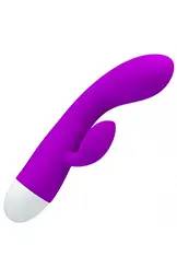 Вібратор Pretty Love Eli Vibrator з кліторальним відростком, 18х3.4 см