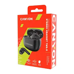 Навушники Canyon TWS-5 Black (CNS-TWS5B) - мініатюра 5