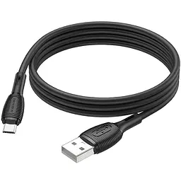 Дата кабель Borofone BX86 Advantage USB to MicroUSB 2.4A (1m) Black - мініатюра 5