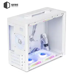 Корпус QUBE BRING ARGB White (BRING_GWNU3) - мініатюра 3
