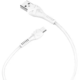 USB Cable Hoco X37 Cool Power MicroUSB White 1m - мініатюра 3