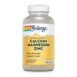 Магній Solaray (Calcium) - 250 веганських капсул, для імунітету