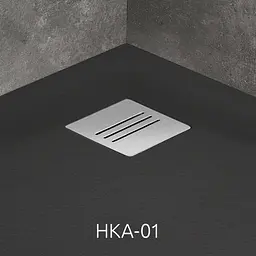 Душовий піддон Radaway Kyntos A 80x80 колір чорний HKA8080-54 - мініатюра 5