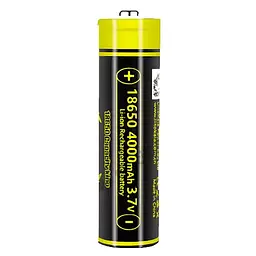Високоємний акумулятор LiitoKala KING-BJT 12A 18650 Li-Ion кнопковий контакт із виступом 4000 mAh - мініатюра 2