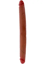 Фалоімітатор Get Real Foreskin D-Dong, 40 см (коричневий)
