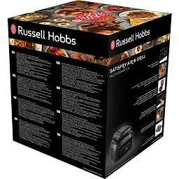 Мультипіч Russell Hobbs SatisFry Air&Grill 1745 Вт чорно-помаранчева (26520-56) - мініатюра 5