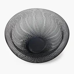 Кошик для фруктів MBM Home металевий 295x150 мм чорний (KP-143 M BLACK) - мініатюра 2