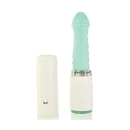 Розкішний вібратор-пульсатор із присоскою Pillow Talk - Feisty Thrusting Vibrator Teal Pillow Talk SO4535 90850 - мініатюра 7