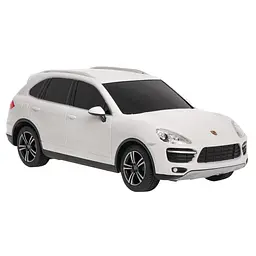 Машинка на управлінні 1:24 Porsche Cayenne Turbo білий RASTAR - мініатюра 2
