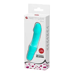Вібратор - Pretty Love Stev Vibrator Blue - мініатюра 3