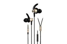 Навушники 2E S8 Piston Magnet Mic Gold (2E-IES8GD)