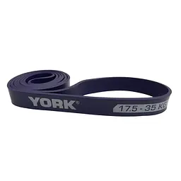 Резинка для фітнесу York 17,5-35кг - 2080x29x4,5 мм, фіолетовий - мініатюра 2