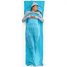 Вкладиш в спальник Sea To Summit Breeze Liner Rectangular w/ Pillow Sleeve (1033-STS ASL031081-250207) - мініатюра 2