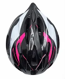 Велосипедний шолом ProX Thunder M (54-58 см) чорний з рожевим (G0000348) - мініатюра 6