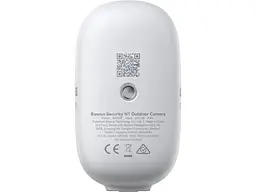 IP-камера відеоспостереження BASEUS Security N1 Outdoor Camera 2K White (S0ST002130) - мініатюра 3