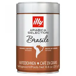 Кава в зернах Illy Brasile Бразилія 250 г ж/б(ящик 12 шт) - мініатюра 2