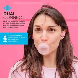 Навушники TWS JLAB Go Air Pop Pink (IEUEBGAIRPOPRPNK124) - мініатюра 7