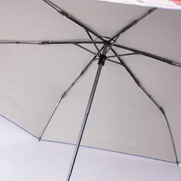 Парасоля механічна складна 99 см, синій Yiwu HP-23-15BL - мініатюра 5