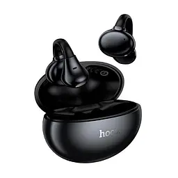 Навушники бездротові - кліпси HOCO EA8 Warm sound true wireless BT 5.4 (з додатком App) до 6 годин чорні