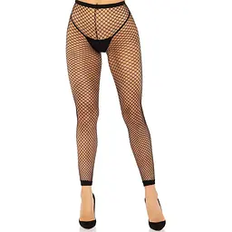 Панчохи Leg Avenue Industrial Net footless tights Black One Size