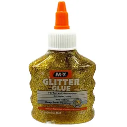 Клей декоративний "Металік Glitter" Bambi DSCN4619(Gold) 100 мл