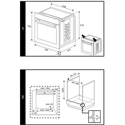 Духова шафа Beko BBIS12300XCSE - мініатюра 5