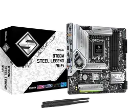 Материнська плата ASRock B760M Steel Legend Wi-Fi LGA 1700 (B760M Steel Legend WiFi)