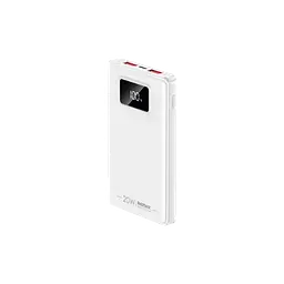 Зовнішній акумулятор Remax Breezy 10000mAh QC 22.5W Белый (RPP-319)