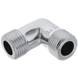 Кутник Koer 1/2'' НН (хром) Kf.L06M.Chr KF0130 - мініатюра 3