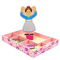 Магнітний набір Melissa&Doug Одягни Ніну-балерину (MD3554) - мініатюра 2