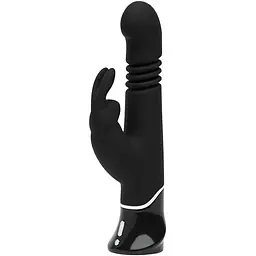 Вібратор-кролик Fifty Shades Of Grey Greedy Girl Thrusting G-Spot 22.8 см чорний