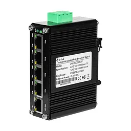 PoE-комутатор 5-портовий E-LINK LNK-IMC005GP з 4 портами PoE (73-00151)