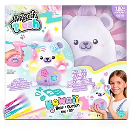 Набір для творчості Canal Toys Airbrush Plush Kawaii Ведмежа (AIR067) - мініатюра 2