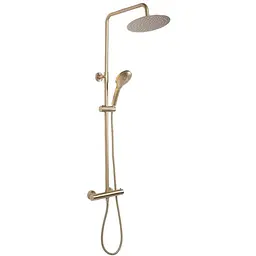 Душовя система Rea Vincent з термостотом brushed gold REA-P6602, Золотий