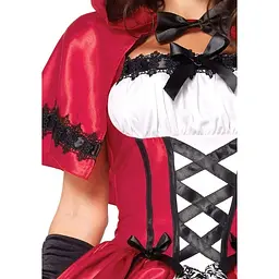 Костюм червоної шапочки Leg Avenue Gothic Red Riding Hood L - мініатюра 3